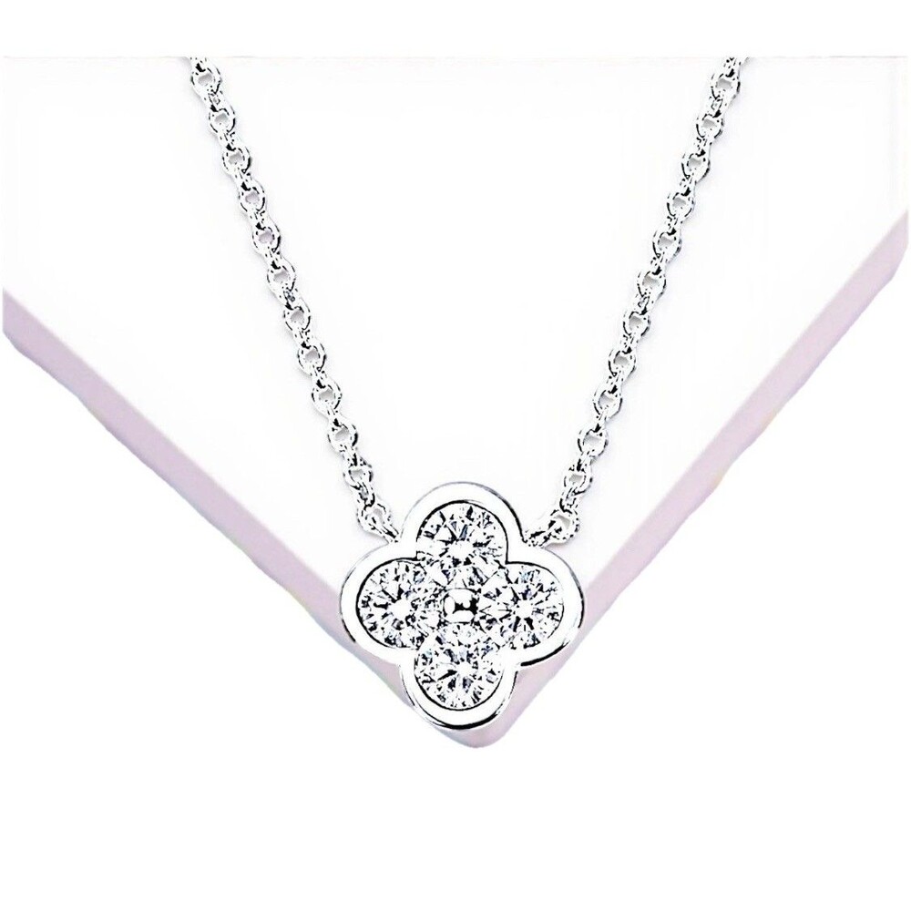 Electric Picks Camilla Necklace Sterling Silver Color New